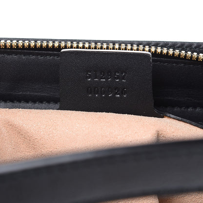 Gucci Suede Patent GG Web Medium Ophidia Top Handle Chain Blue Black 7 of 12