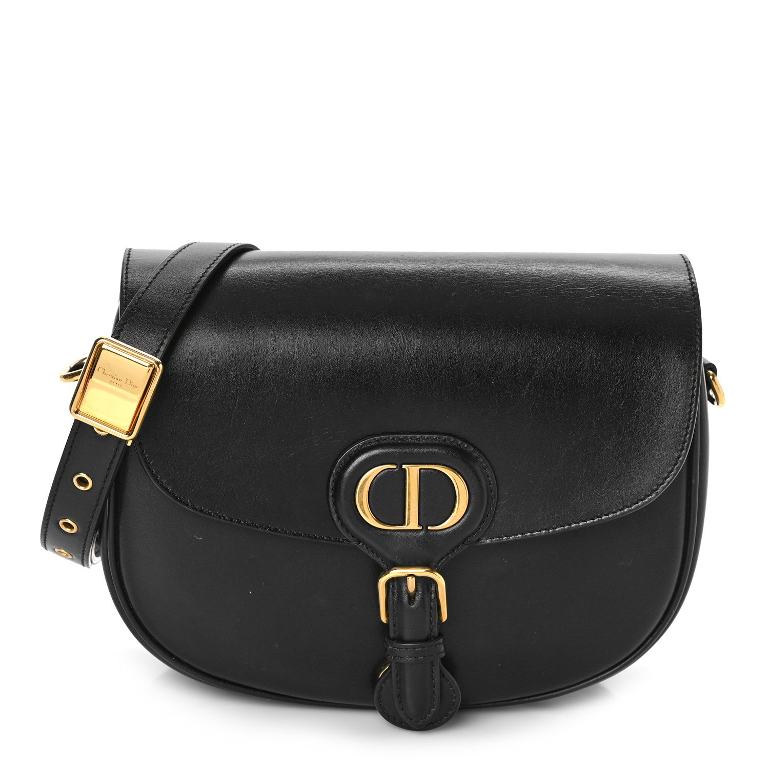 Christian Dior Box Calfskin Medium Bobby Flap Black 1 of 9