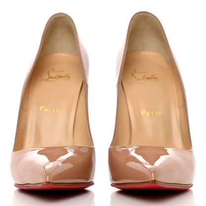 Christian Louboutin Patent So Kate 120 Pumps 40 Nude 2 of 8