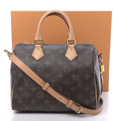 Louis Vuitton Monogram Speedy Bandouliere 25 18 of 18