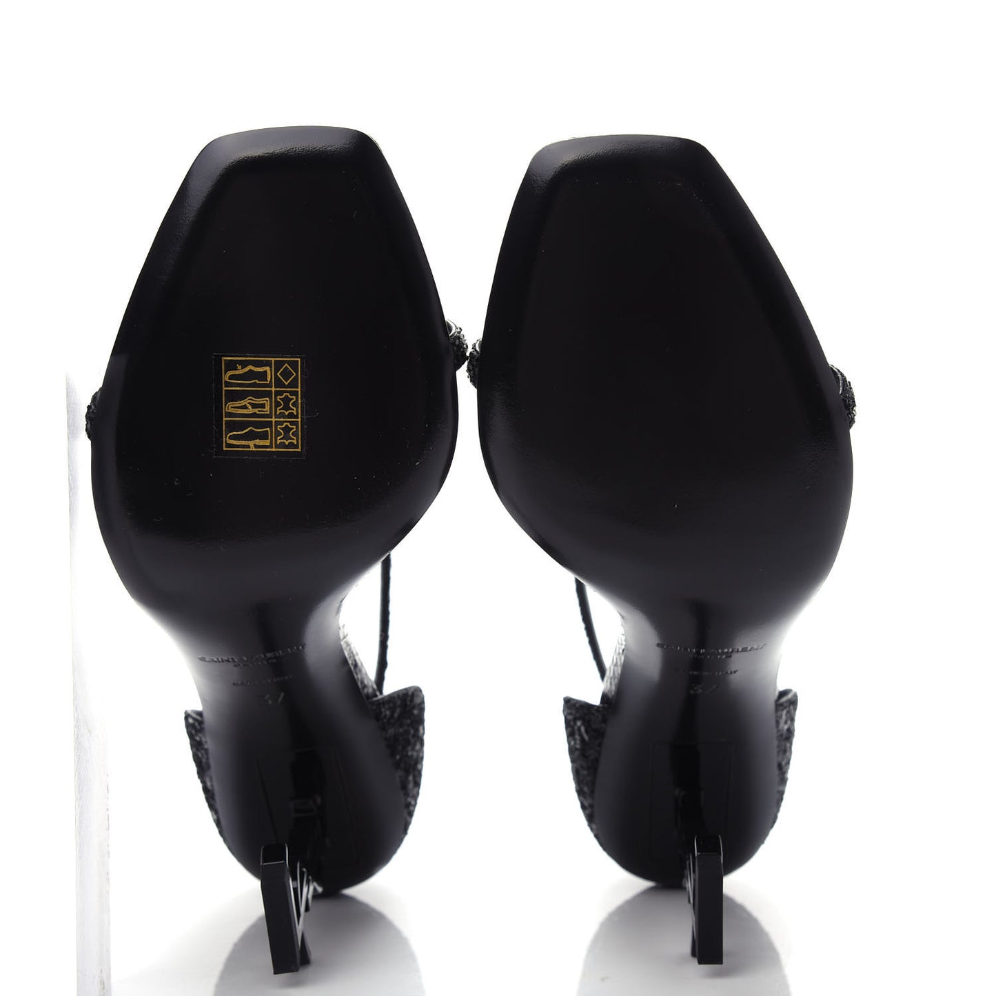 Glitter Opyum 85 Sandals 37 Black