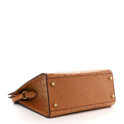 Hermes Ostrich Kelly Sport PM Gold 4 of 13