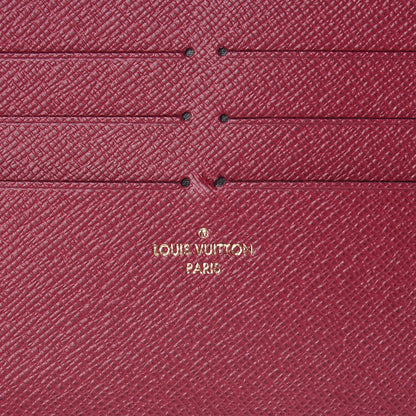 Louis Vuitton Calfskin Felicie Card Holder Insert Fuchsia 6 of 6