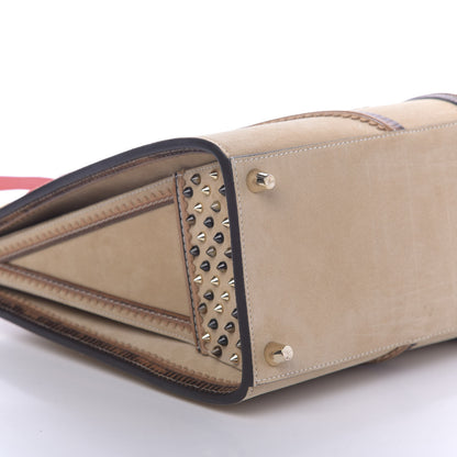 Christian Louboutin Trepointe Suede Large Paloma Ivory 5 of 14