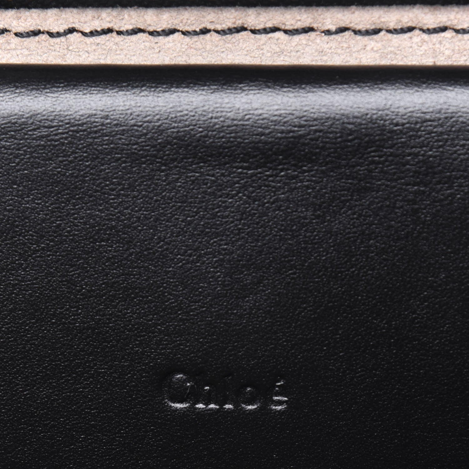 Chloe Calfskin Mini C Vanity Bag Black 7 of 14