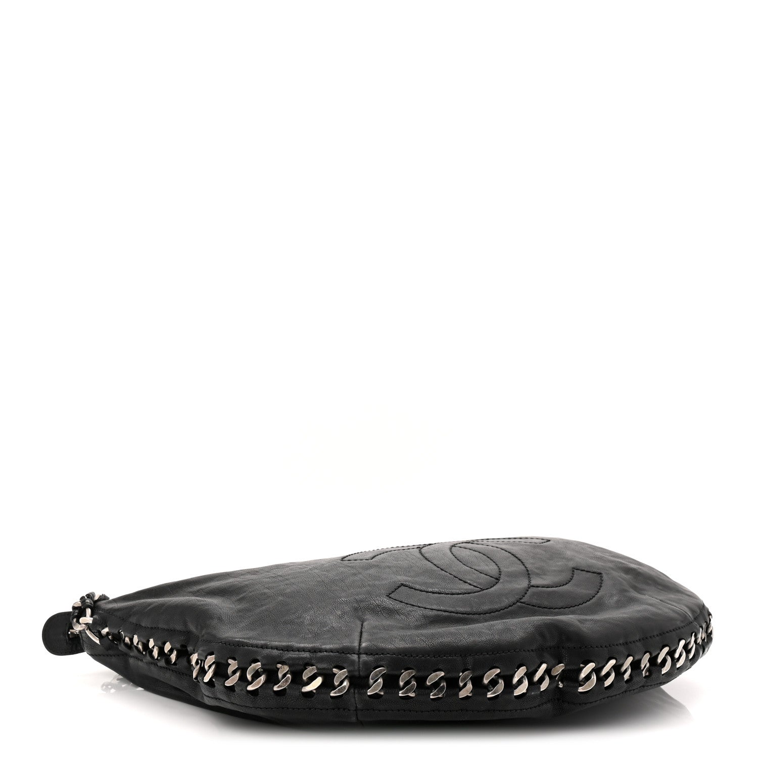 Chanel Calfskin Modern Chain Hobo Black 4 of 10