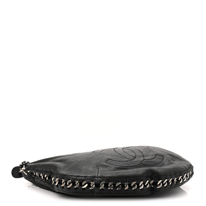 Chanel Calfskin Modern Chain Hobo Black 4 of 10