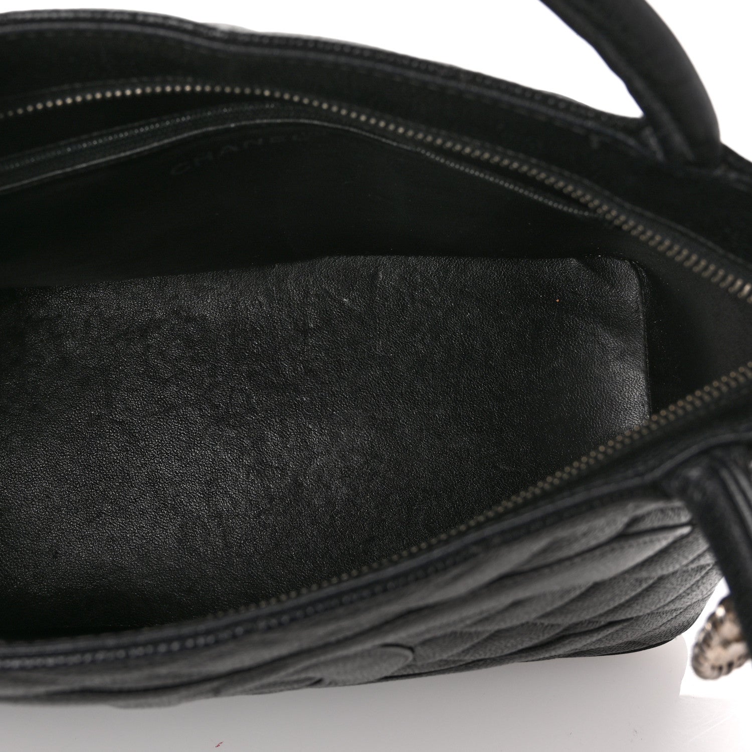 Chanel Caviar Quilted Medallion Tote Black 5 of 13