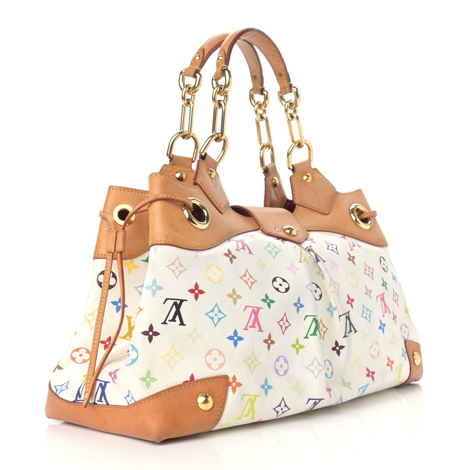 Louis Vuitton Monogram Multicolor Ursula White 3 of 11