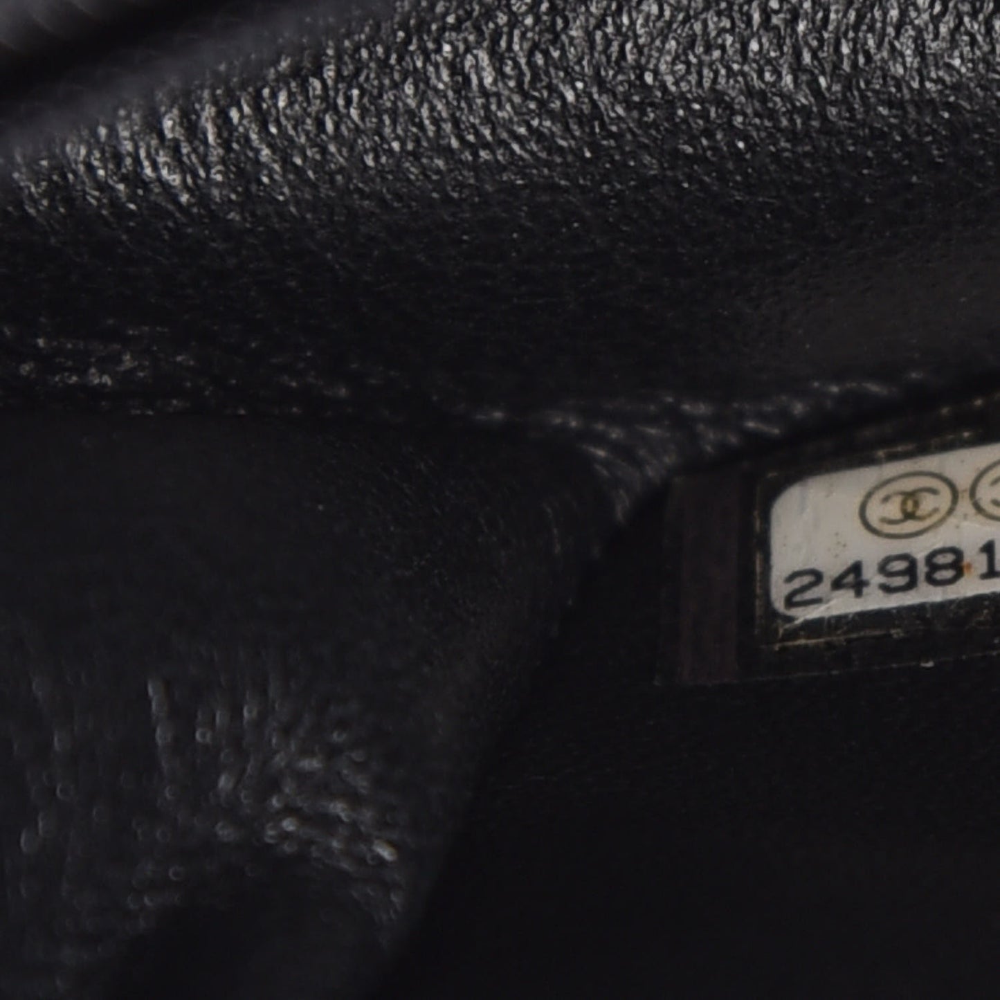 Caviar Quilted Mini Rectangular Flap Black