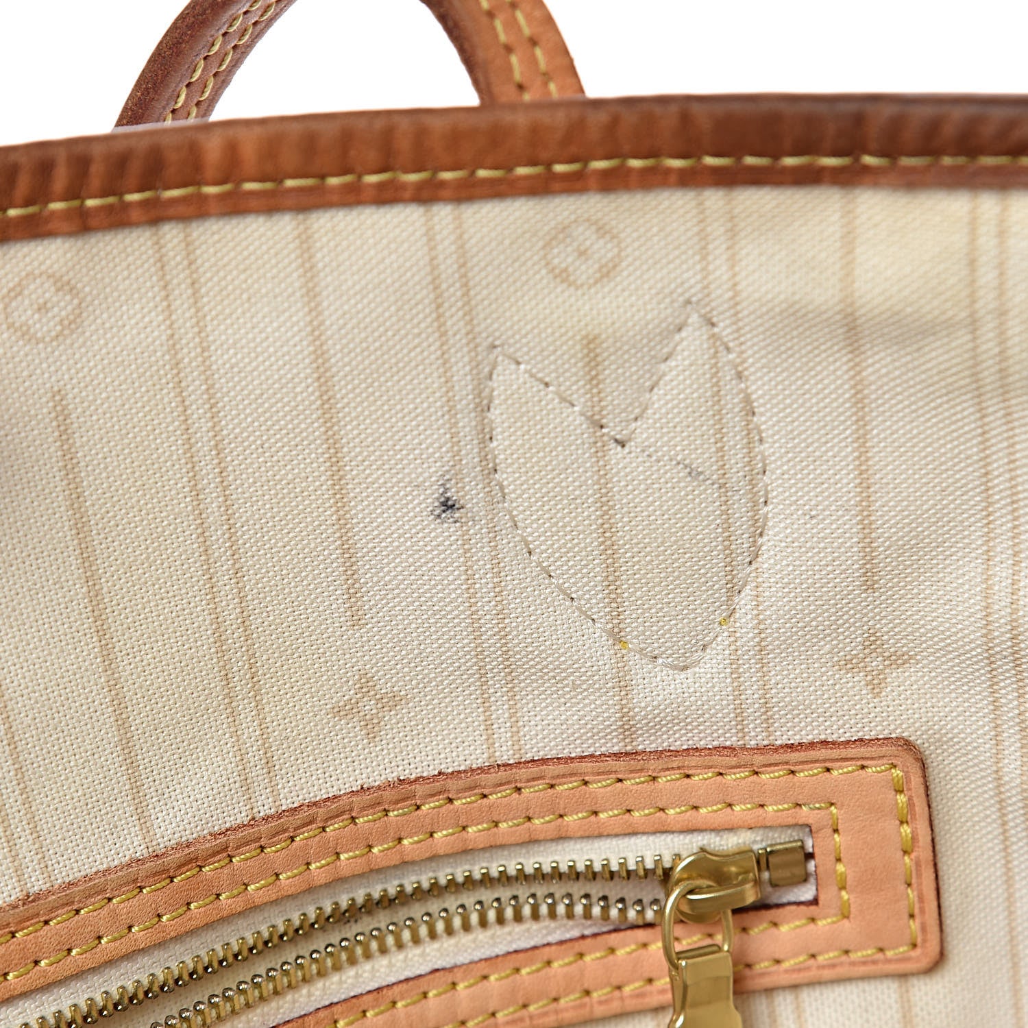 Louis Vuitton Damier Azur Neverfull MM 11 of 17