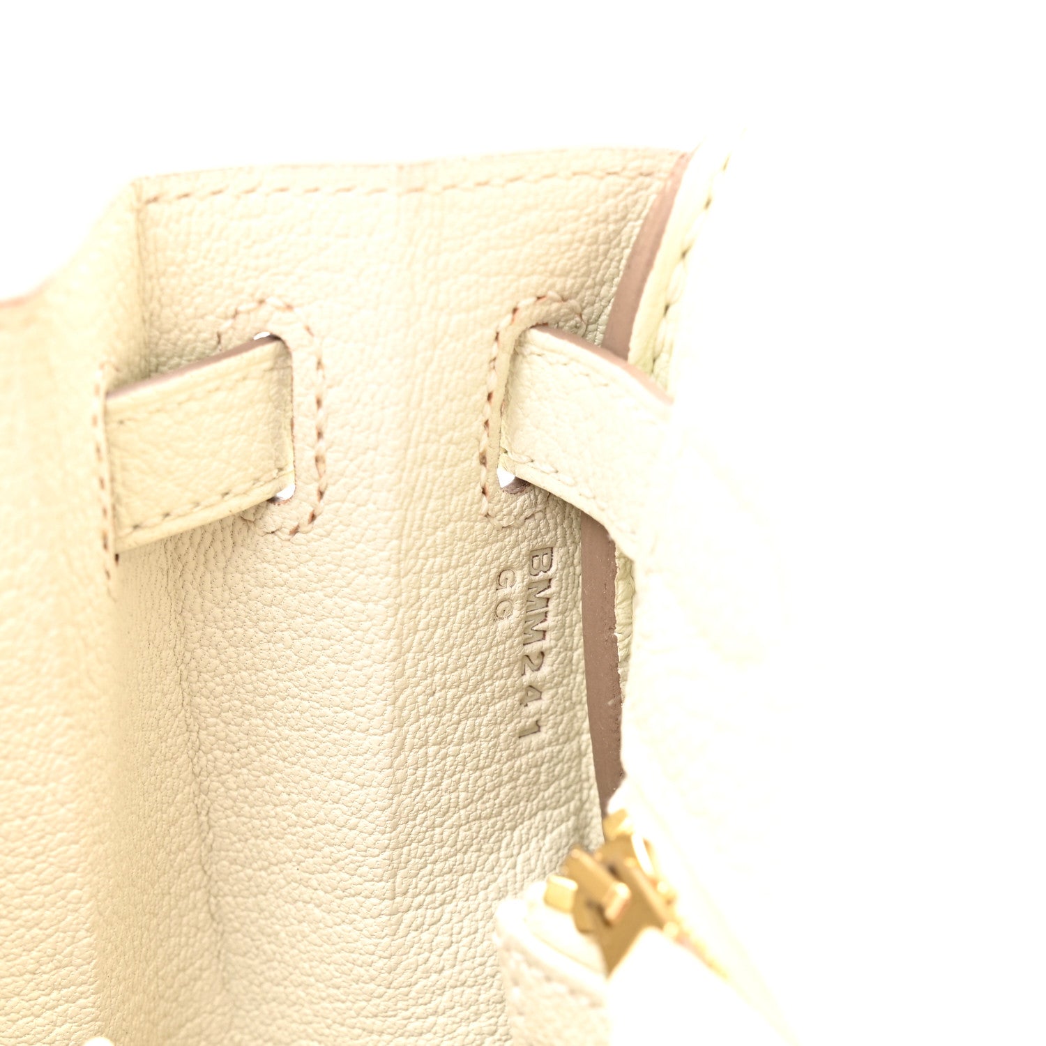 Hermes Togo Kelly Retourne 25 Mushroom 7 of 13