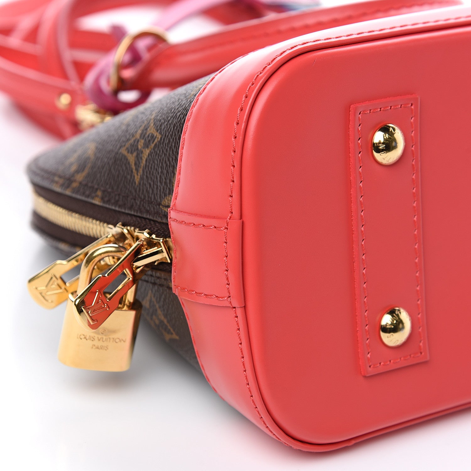 Louis Vuitton Monogram Totem Alma BB Flamingo 5 of 10