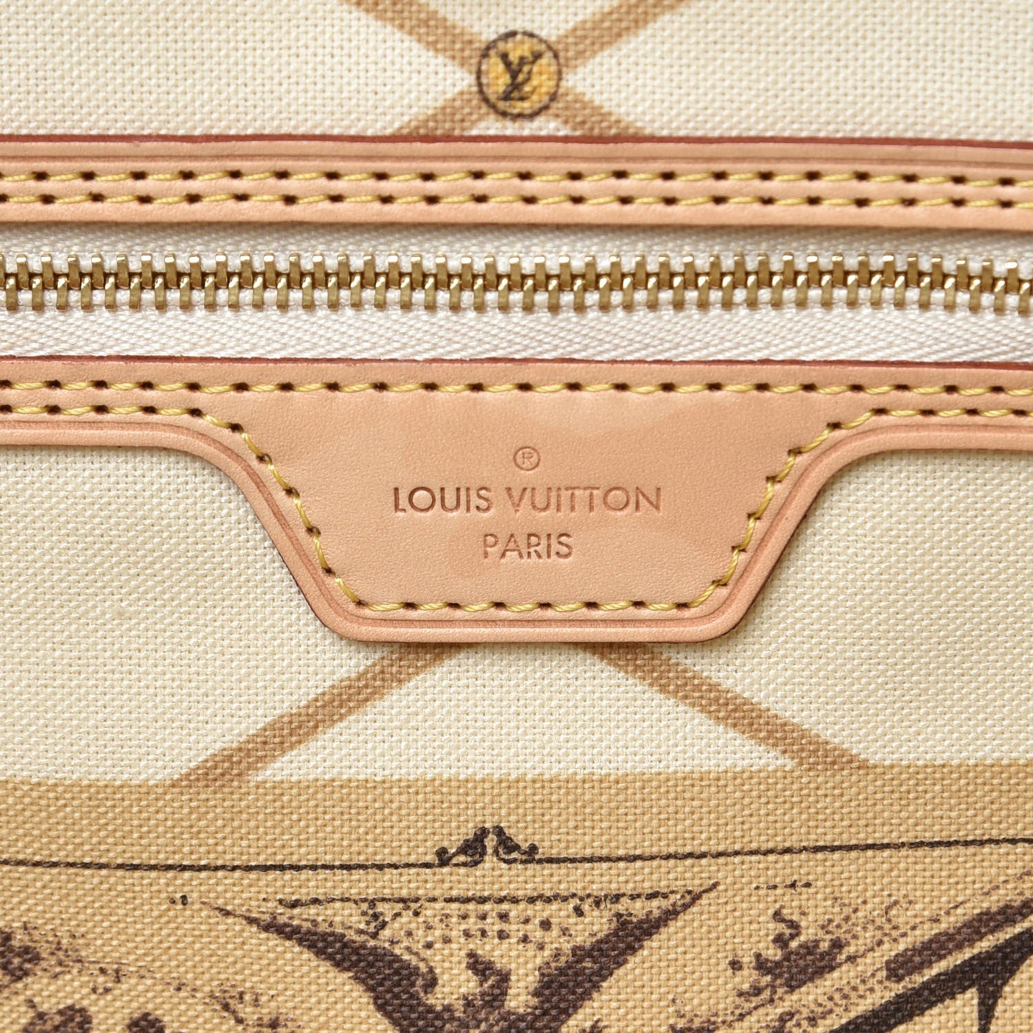 Louis Vuitton Damier Azur Summer Trunks Neo Neverfull MM 7 of 13