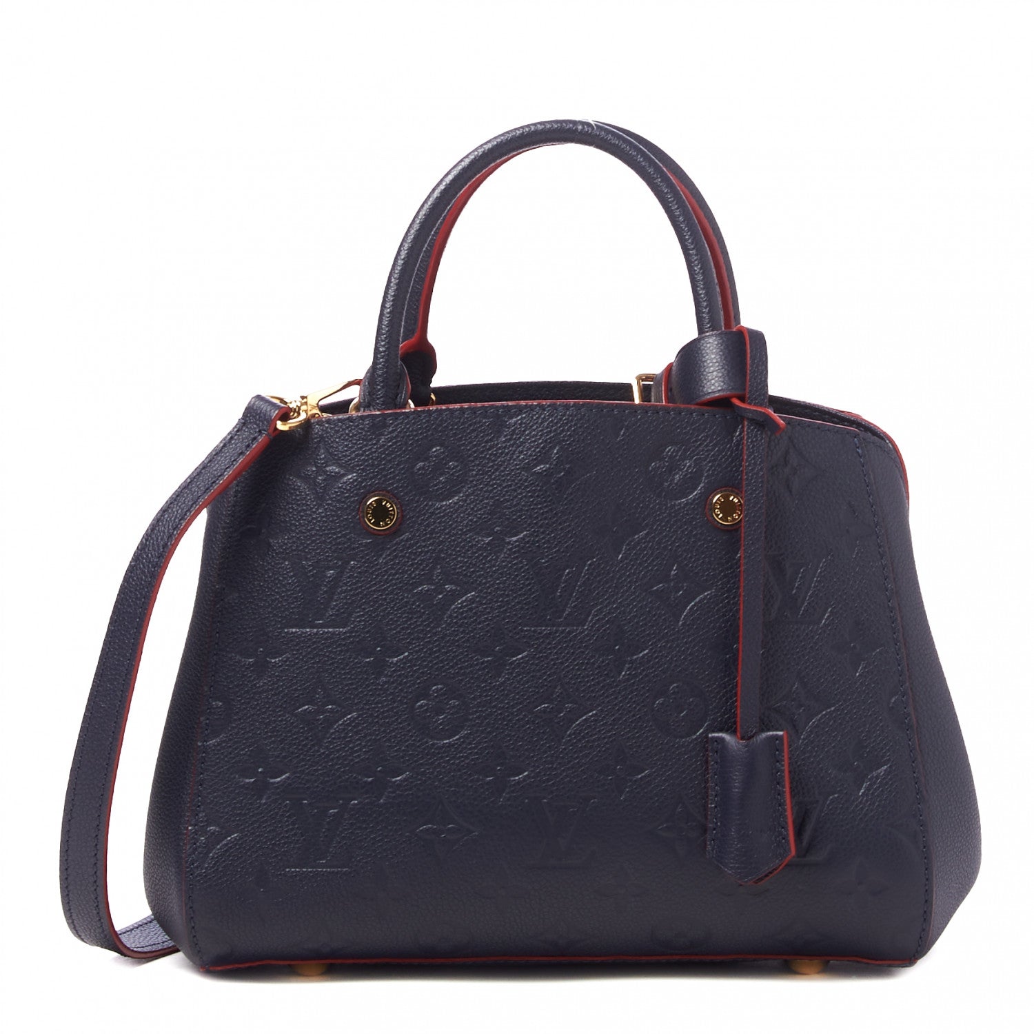 Louis Vuitton Empreinte Montaigne BB Marine Rouge 1 of 7