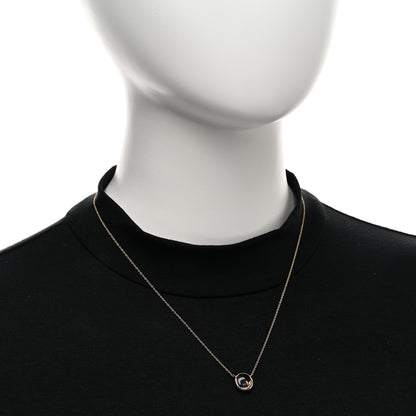 Tiffany 18K Yellow Gold Amethyst Paloma Picasso Olive Leaf Pendant Necklace 2 of 4