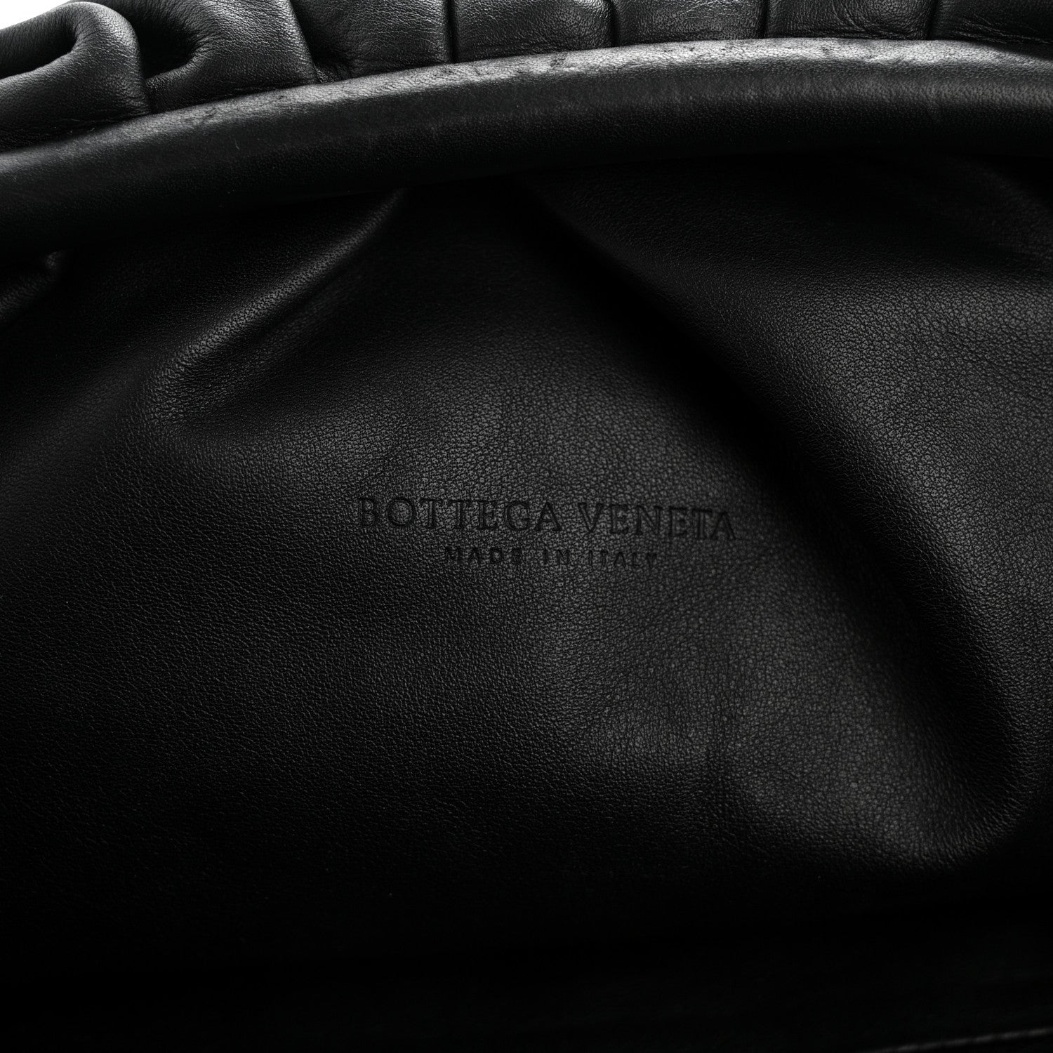 Bottega Veneta Smooth Butter Calf The Pouch Oversized Black 6 of 8