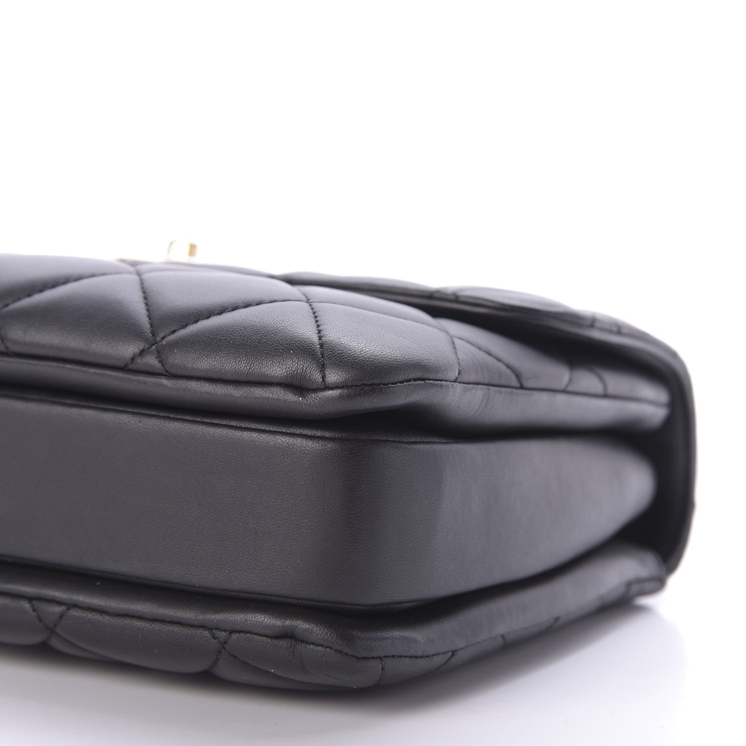 Chanel Lambskin Quilted Small Trendy CC Dual Handle Flap Bag Black 7 of 9
