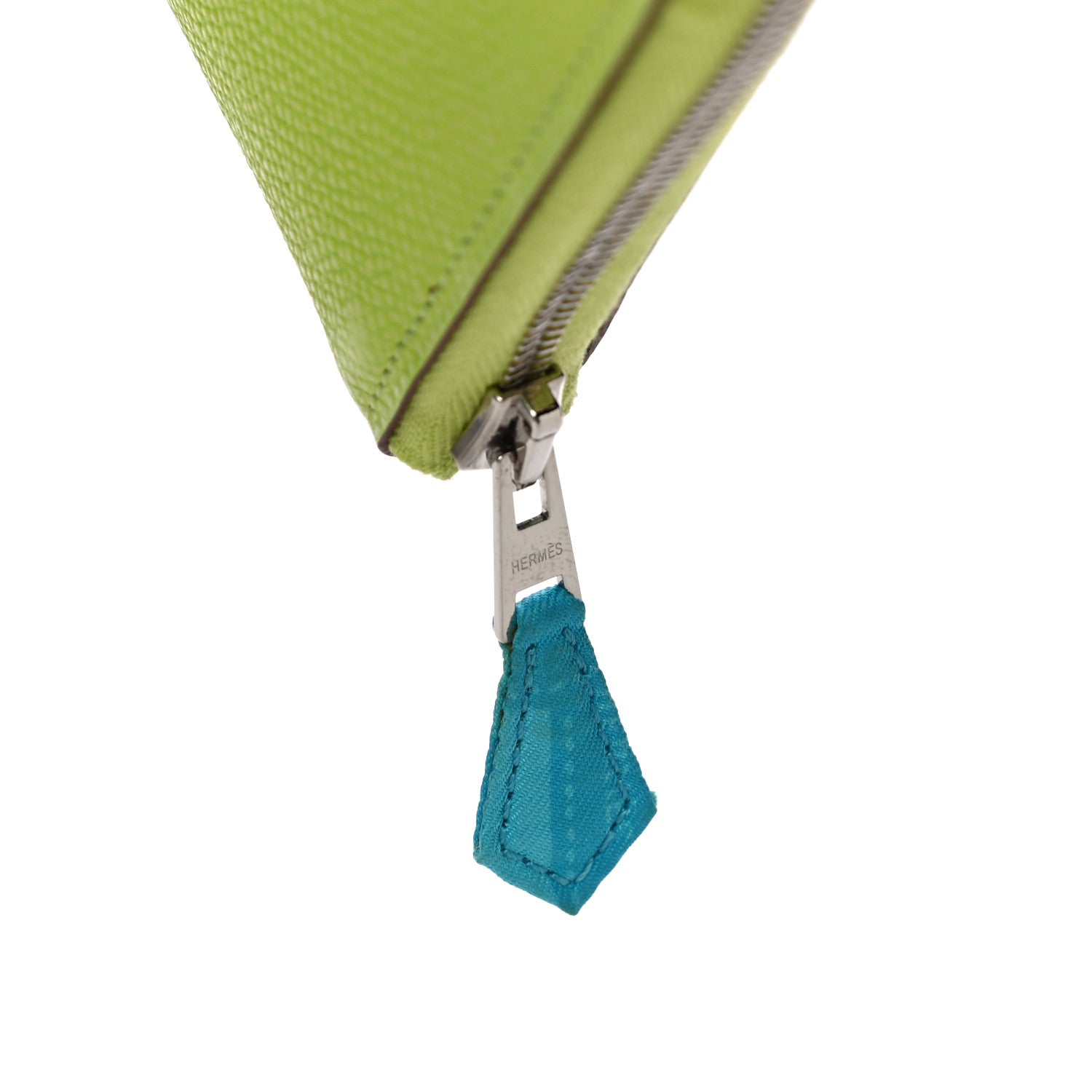 Hermes Epsom Silk'In Wallet Kiwi Lichen 12 of 16