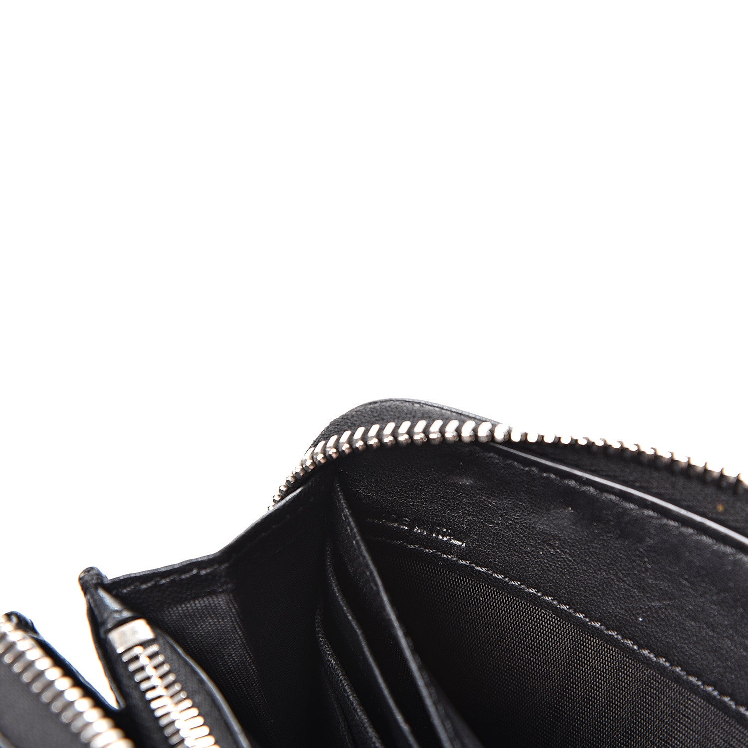 Givenchy Sugar Goatskin Pandora Zip Around Wallet Black 6 of 9