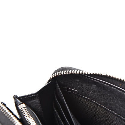 Givenchy Sugar Goatskin Pandora Zip Around Wallet Black 6 of 9