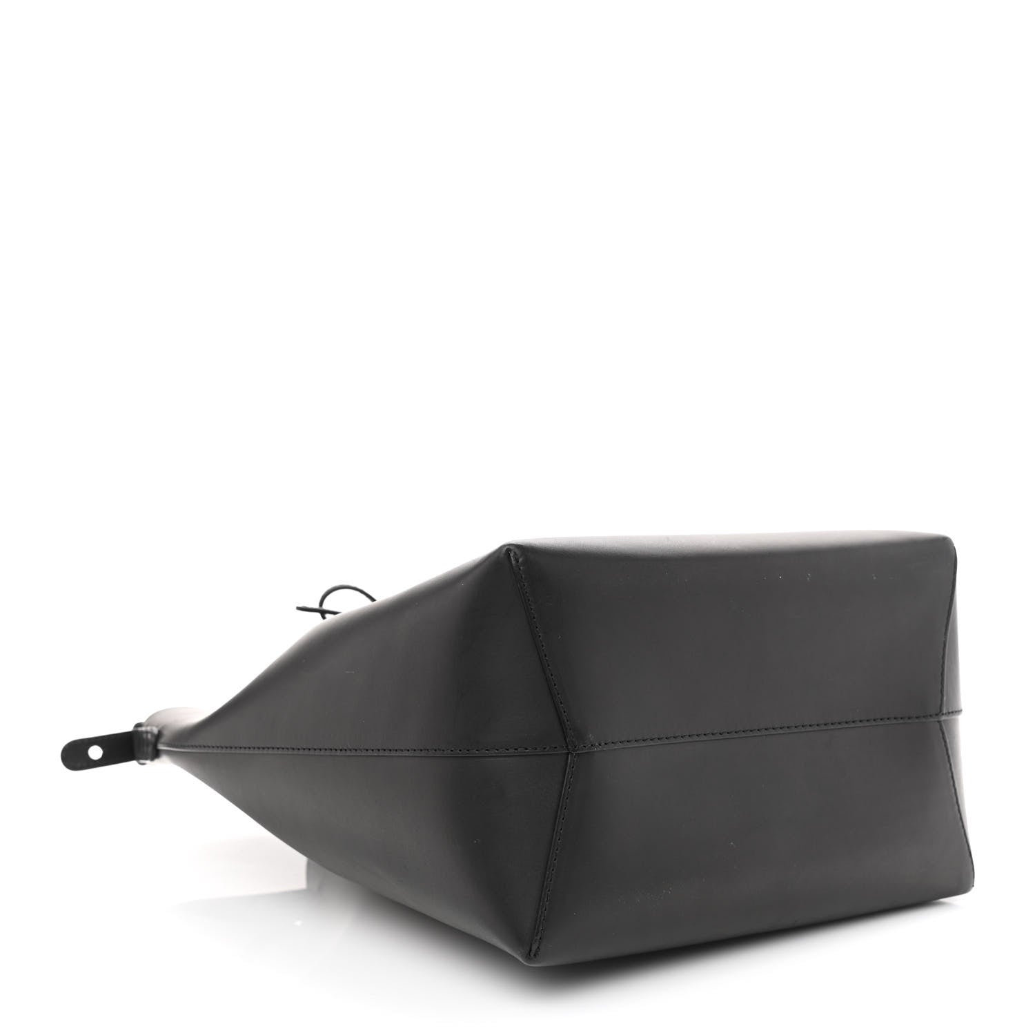 Mansur Gavriel Vegetable Tanned Calfskin Bucket Bag Black Ballerina 4 of 13