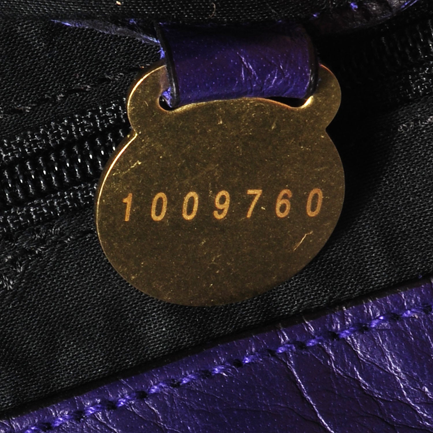 Mulberry Soft Buffalo Leather Medium Alexa Grape 7 of 12
