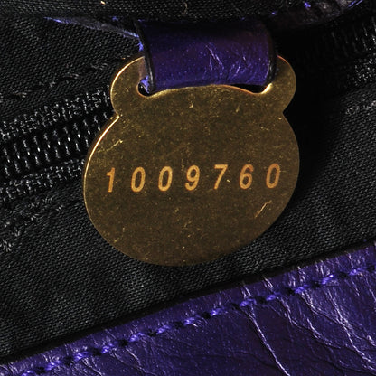 Mulberry Soft Buffalo Leather Medium Alexa Grape 7 of 12