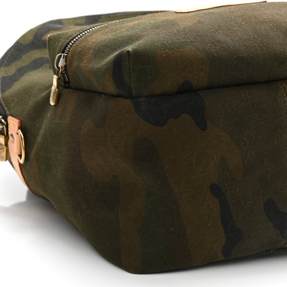 Louis Vuitton X SUPREME Canvas Camouflage Apollo Backpack 9 of 10