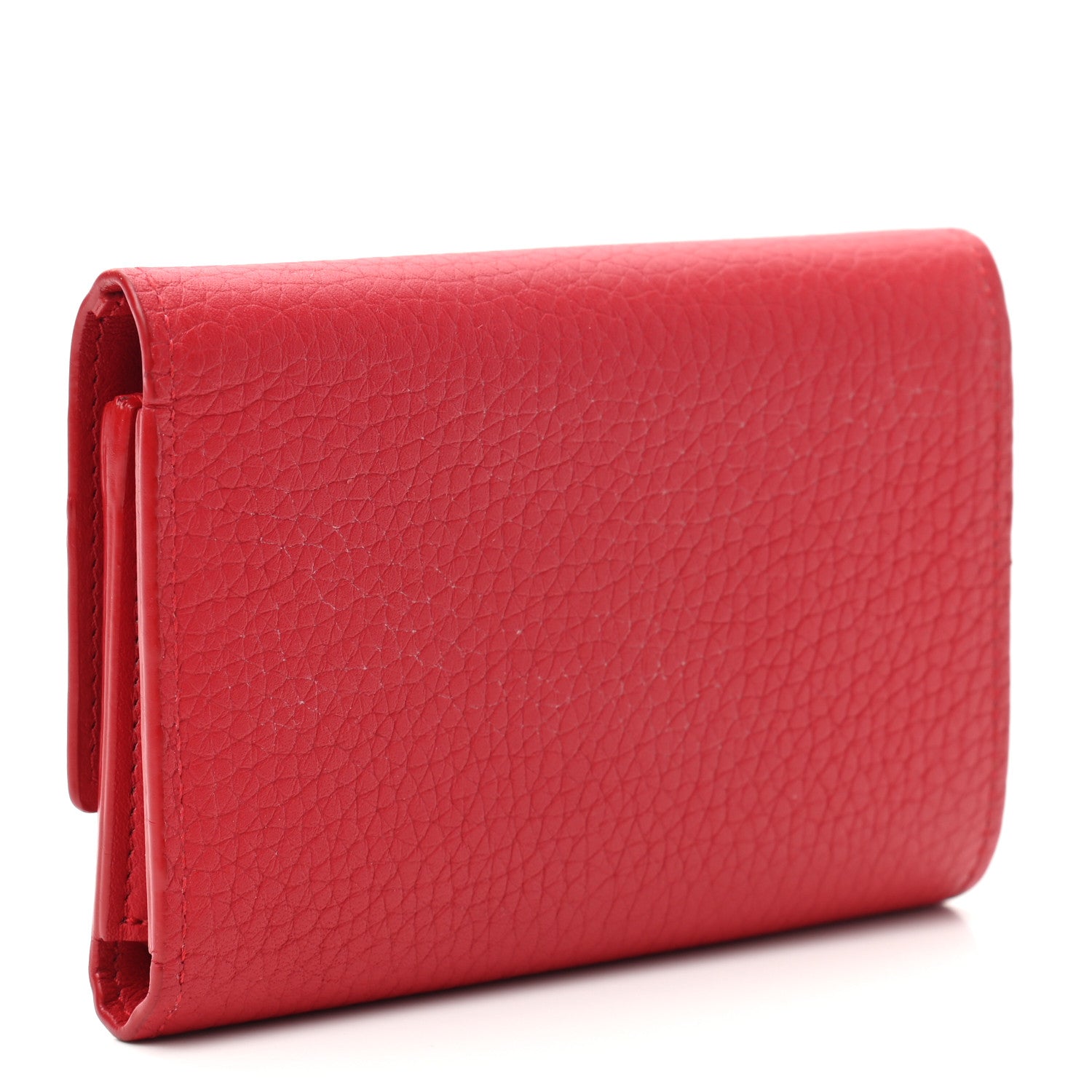 Louis Vuitton Taurillon Capucines Compact Wallet Rubis 3 of 10
