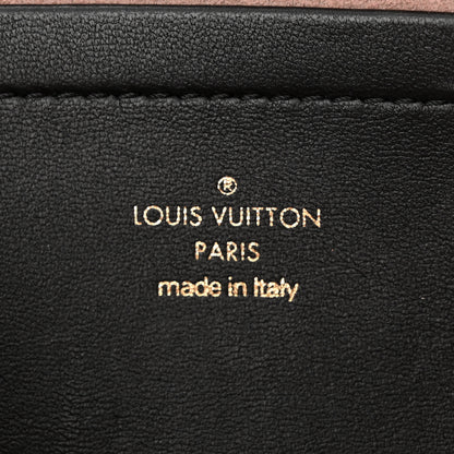 Louis Vuitton Lambskin Embossed Monogram Pochette Coussin Black 7 of 12