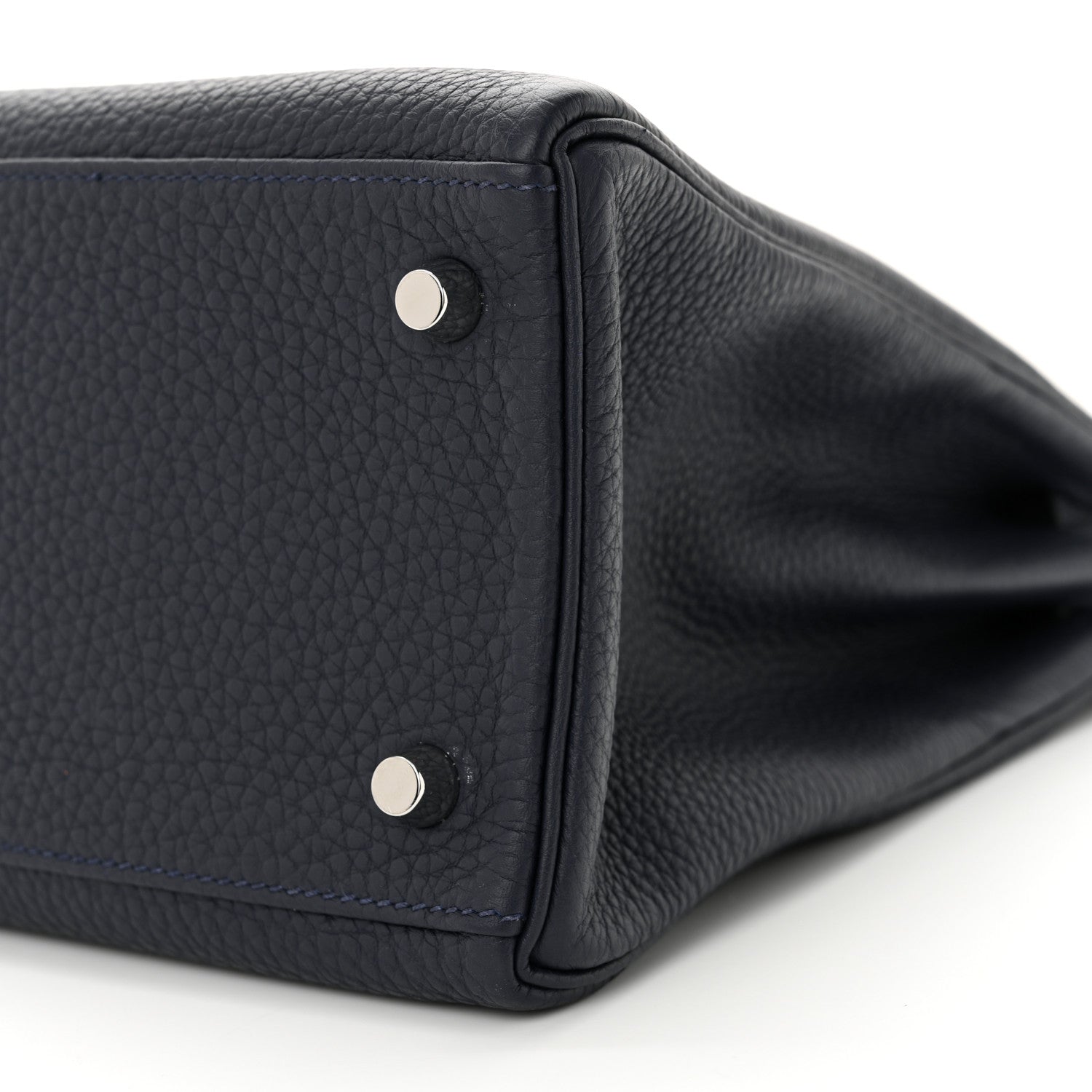 Hermes Togo Kelly Retourne 32 Bleu Nuit 10 of 13