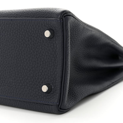Hermes Togo Kelly Retourne 32 Bleu Nuit 10 of 13