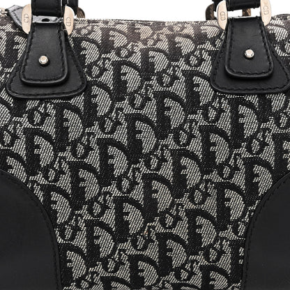 Christian Dior Monogram Boston Black 8 of 11