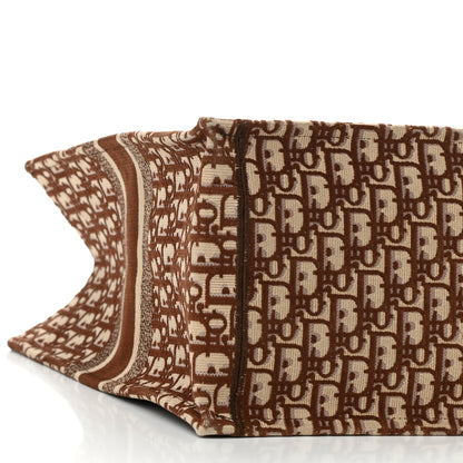 Christian Dior Oblique Book Tote Brown Multicolor 9 of 10