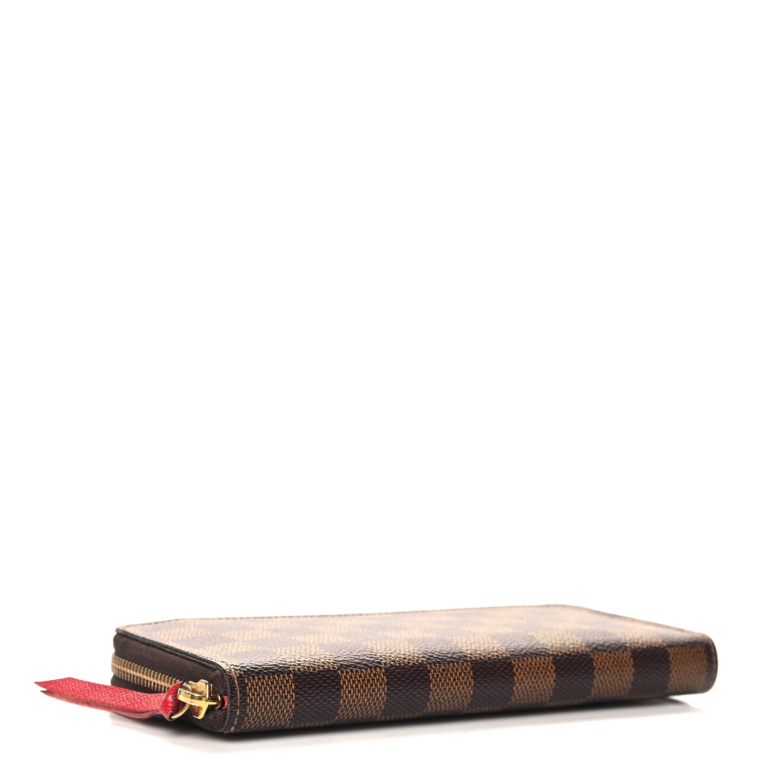 Louis Vuitton Damier Ebene Clemence Wallet Cherry 4 of 6