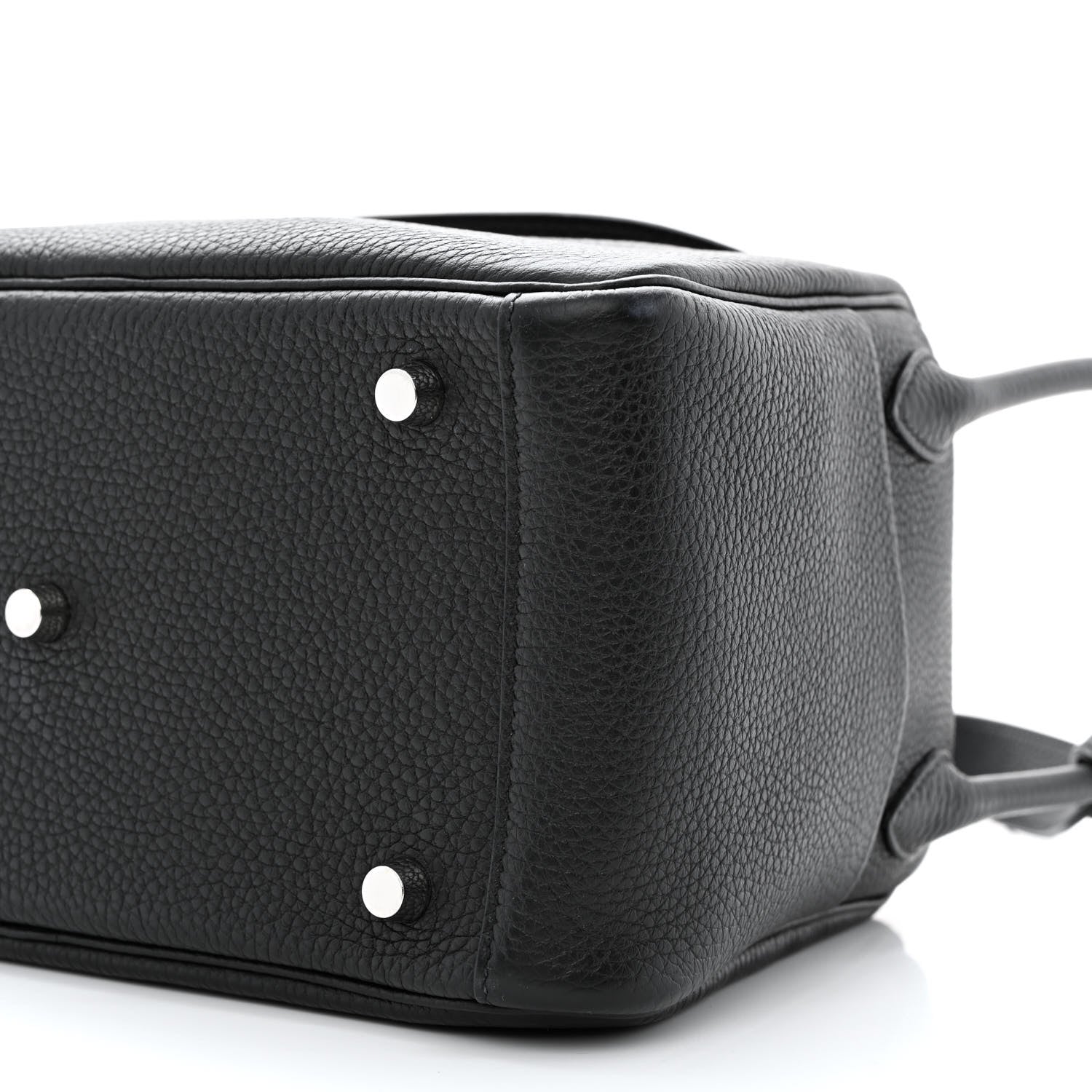 Hermes Taurillon Clemence Lindy 26 Black 10 of 12
