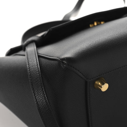 Celine Grained Calfskin Mini Belt Bag Black 9 of 14