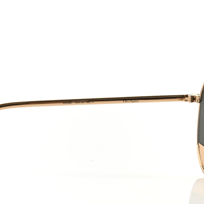 Christian Dior Split 1 Aviator Sunglasses Gold 6 of 6