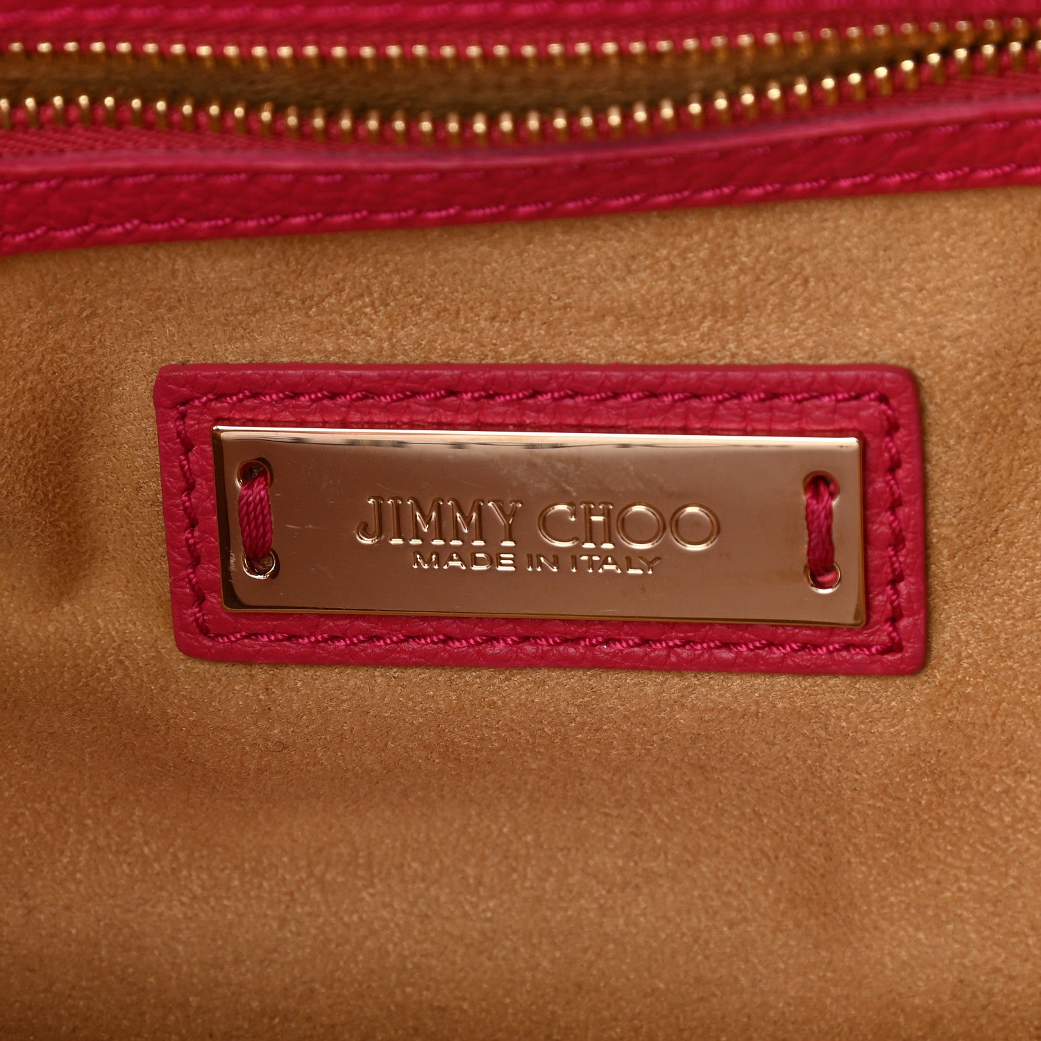 Jimmy Choo Grainy Calf Rania Cherry 8 of 11