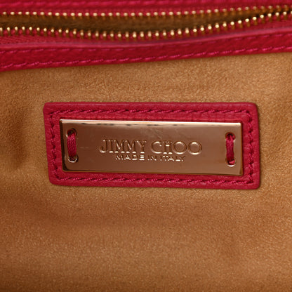 Jimmy Choo Grainy Calf Rania Cherry 8 of 11
