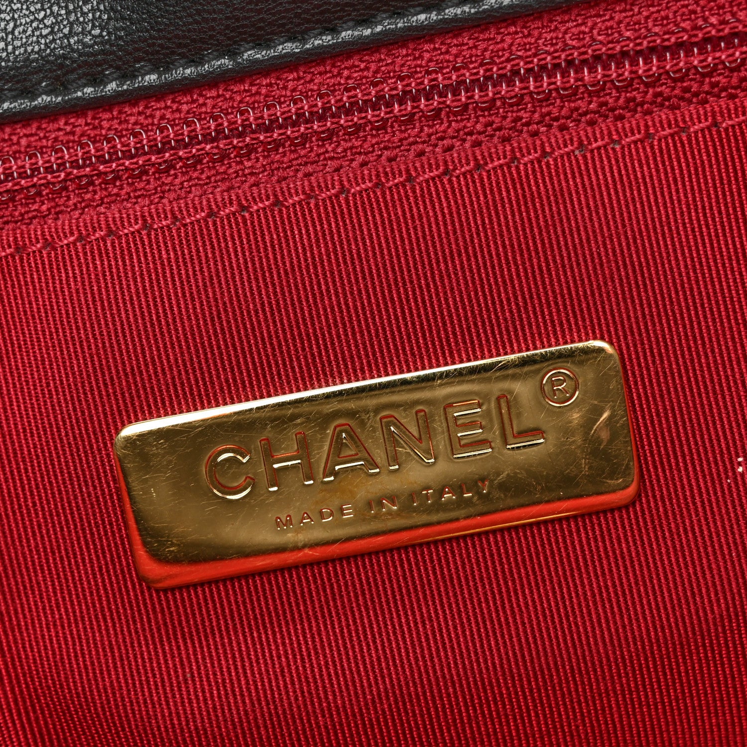 Chanel Lambskin Quilted Large Chanel 19 Flap Black 6 of 11