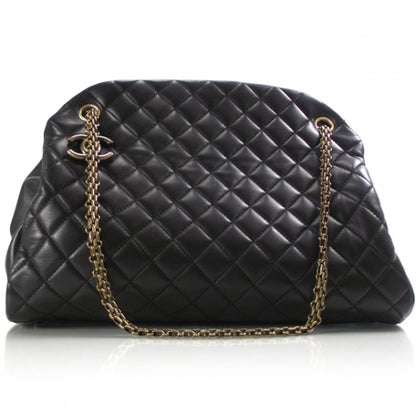 Chanel Lambskin Large Just Mademoiselle Black 1 of 10