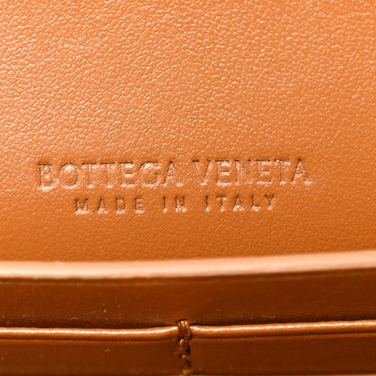Bottega Veneta Nappa Intrecciato Long Andiamo Top Handle Clutch Cognac Cognac 6 of 10
