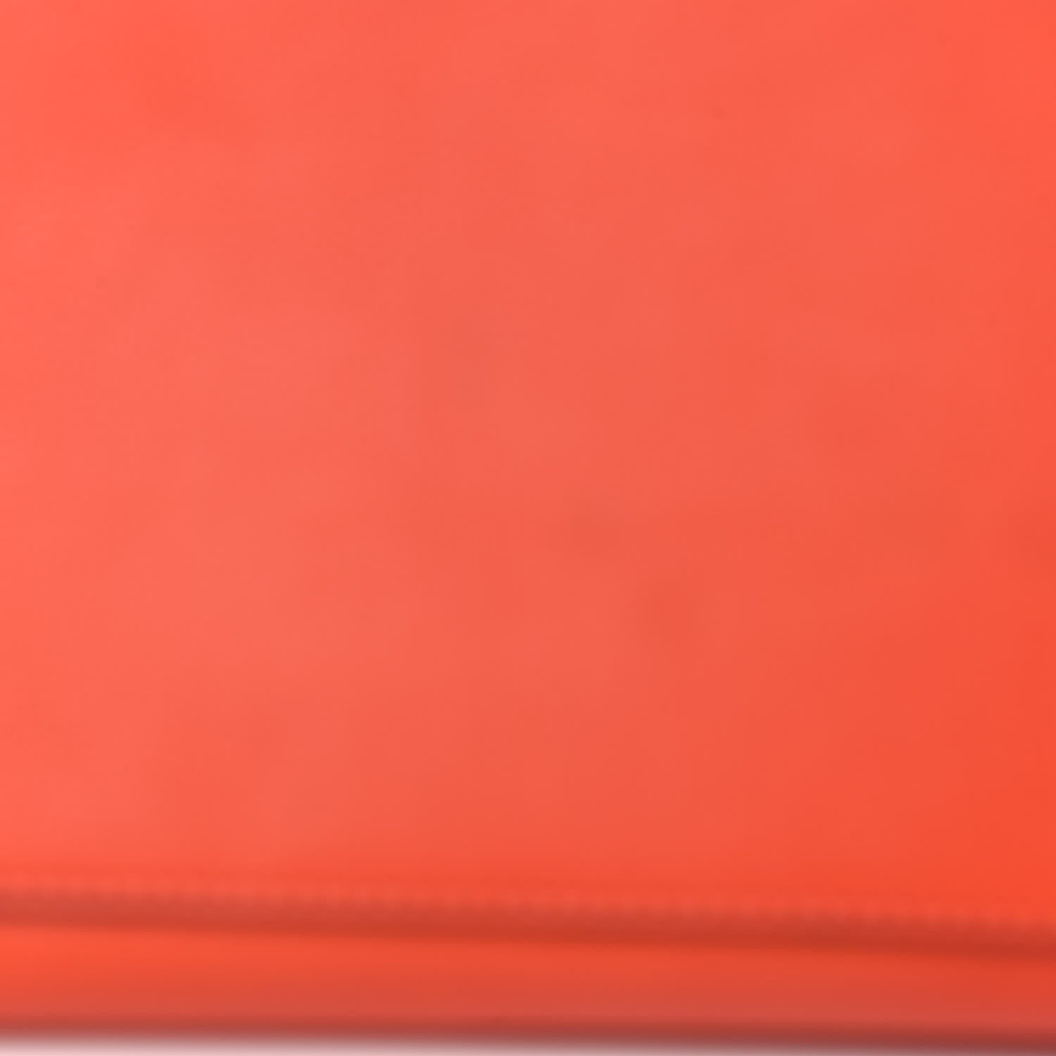 Celine Grained Calfskin Medium Edge Shoulder Bag Vermillion 12 of 14