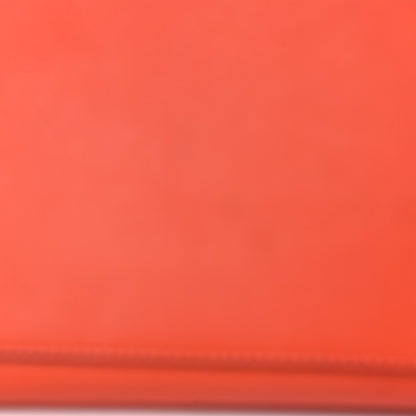 Celine Grained Calfskin Medium Edge Shoulder Bag Vermillion 12 of 14