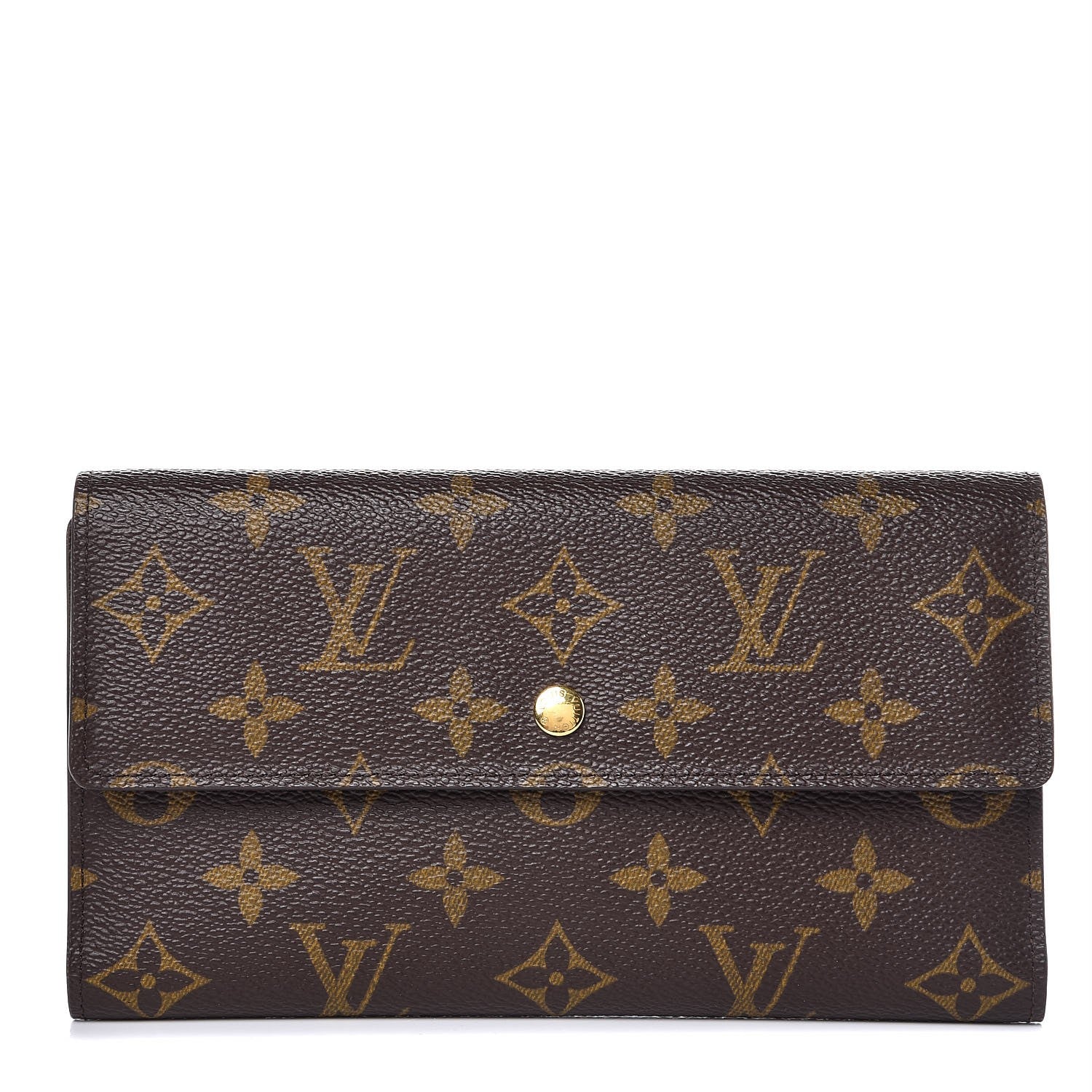 Louis Vuitton Monogram Porte Tresor International Wallet 1 of 7