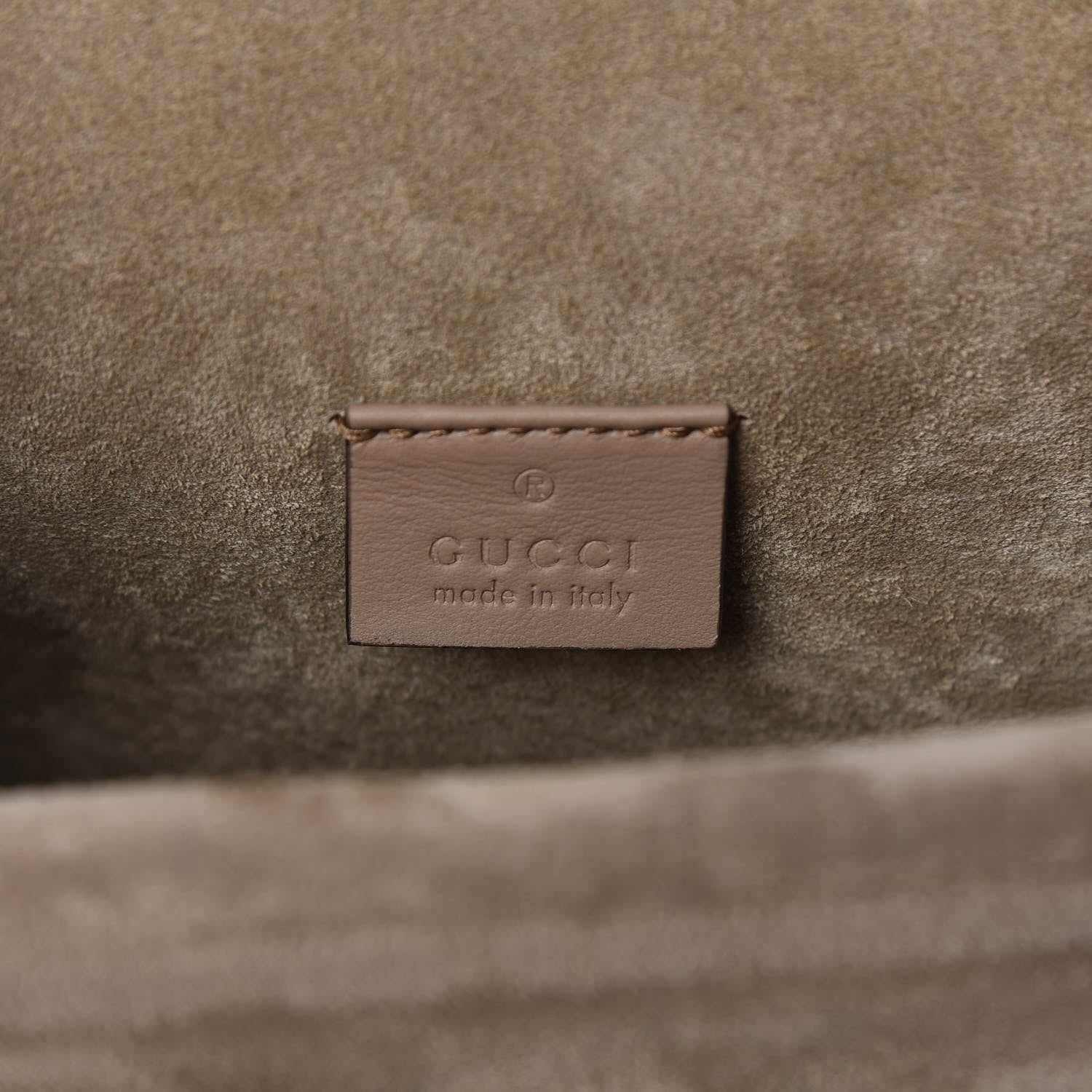 Gucci GG Supreme Monogram Mini Dionysus Shoulder Bag Taupe 8 of 9