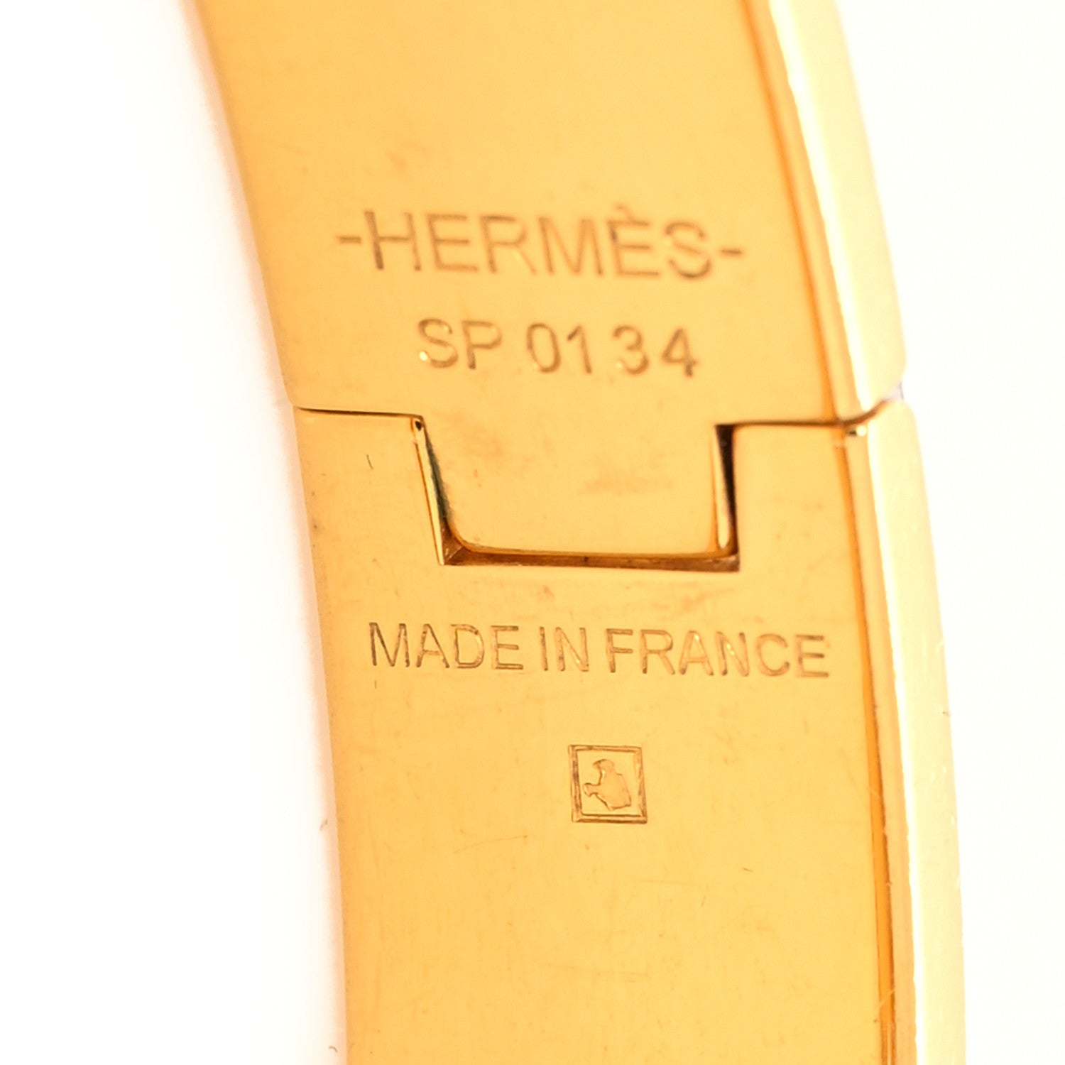 Hermes Enamel Narrow Clic Clac H Bracelet PM Black 5 of 5