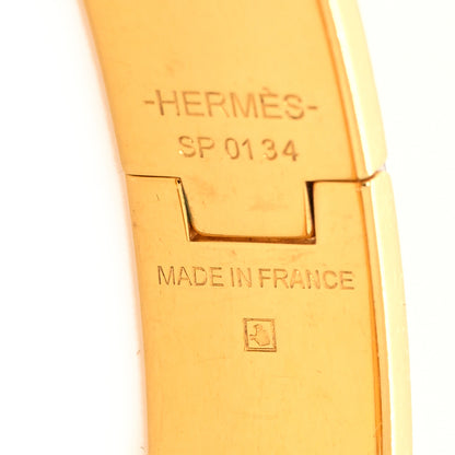 Hermes Enamel Narrow Clic Clac H Bracelet PM Black 5 of 5